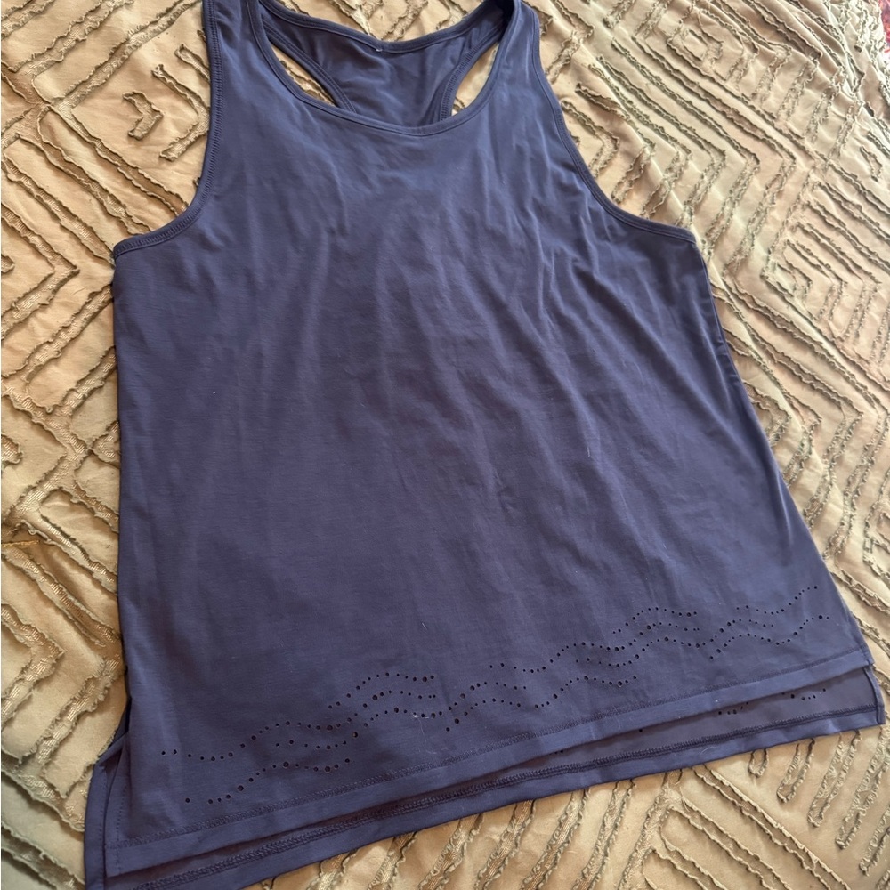Women's blue Tank Top